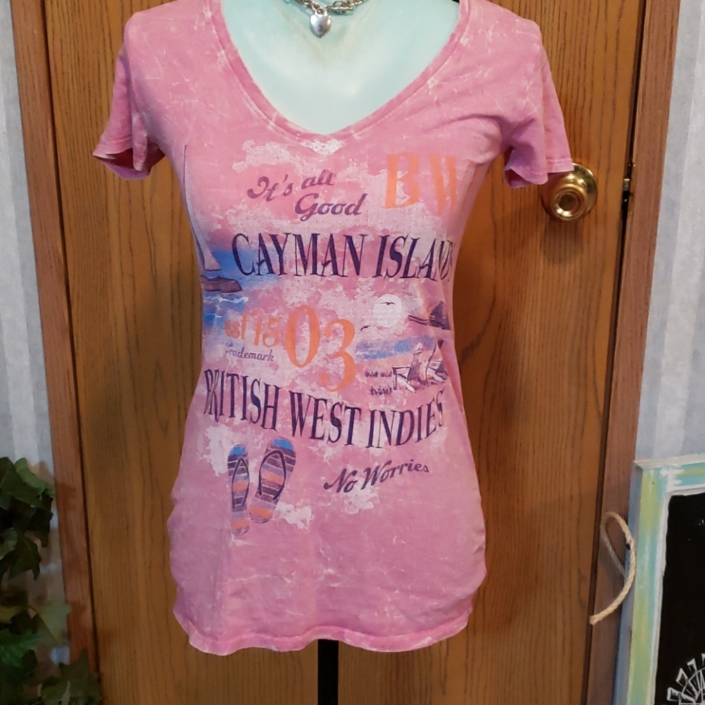 EMI Cauman Island T-Shirt Size Small